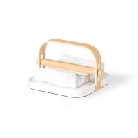 Porte-serviettes Bellwood Blanc Naturel, Umbra