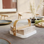 Porte-serviettes Bellwood Blanc Naturel, Umbra