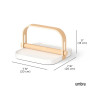 Porte-serviettes Bellwood Blanc Naturel, Umbra