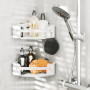 Panier d'angle de douche Flex Adhesive, Umbra