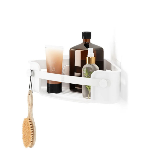 Panier d'angle de douche Flex Adhesive, Umbra
