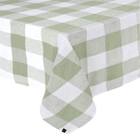 Nappe en lin et en coton Palma II Amande, Haomy