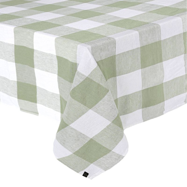 Nappe en lin et en coton Palma II Amande, Haomy