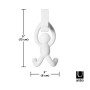 Lot de 2 patères Buddy Hook Blanc, Umbra