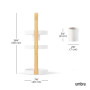 Organisateur Bellwood Blanc Naturel, Umbra
