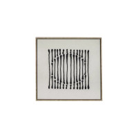 Toile Bergamo 37 avec cadre 63 x 63cm, Pomax