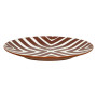 Assiette Amuse rouille, Pomax