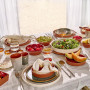 Assiette plate Rasa Blanc cassé, Pomax