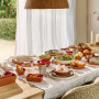Assiette plate Rasa Blanc cassé, Pomax