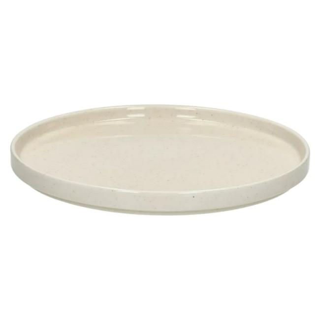 Assiette plate Rasa Blanc cassé, Pomax