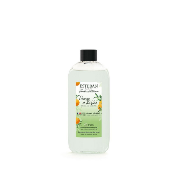 Recharge de bouquet parfumé 200 ml Orange et Thé vert, Esteban