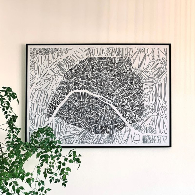 Affiche Paris, Les Petits Plans