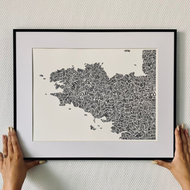 Affiche Bretagne, Les Petits Plans