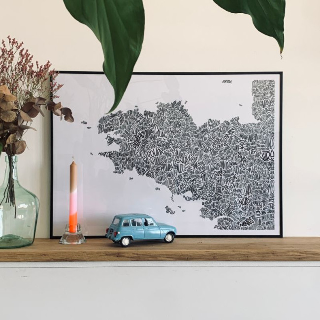 Affiche Bretagne, Les Petits Plans