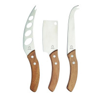Set de 3 couteaux à fromage manche Acacia, Artesà