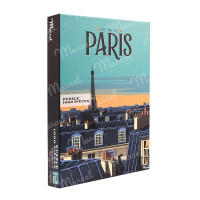Puzzle 1000 pièces Les Toits de Paris, Marcel Travel Posters