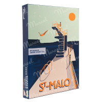 Puzzle 1000 pièces Saint Malo, Marcel Travel Posters