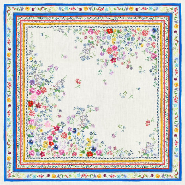Nappe en lin Primula Blue, Tessitura Toscana Telerie