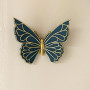 Décoration murale Papillon Bleu, Emdé