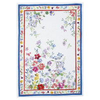 Torchon Primula Blue, Tessitura Toscana Telerie