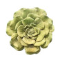 Décoration murale Fleur Vert Anis 17,5 CM, Emdé