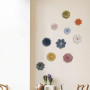 Décoration murale Fleur Bleu Pâle 14 cm, Emdé