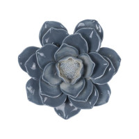 Décoration murale Fleur Bleu Marine 20 cm, Emdé