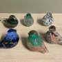Oiseau en Verre Vert Foncé, Emdé