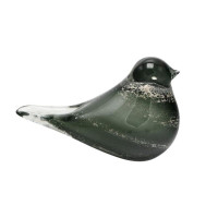 Oiseau en Verre Vert Foncé, Emdé