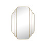 Miroir Art Déco métal doré 60 x 85 cm, Emdé