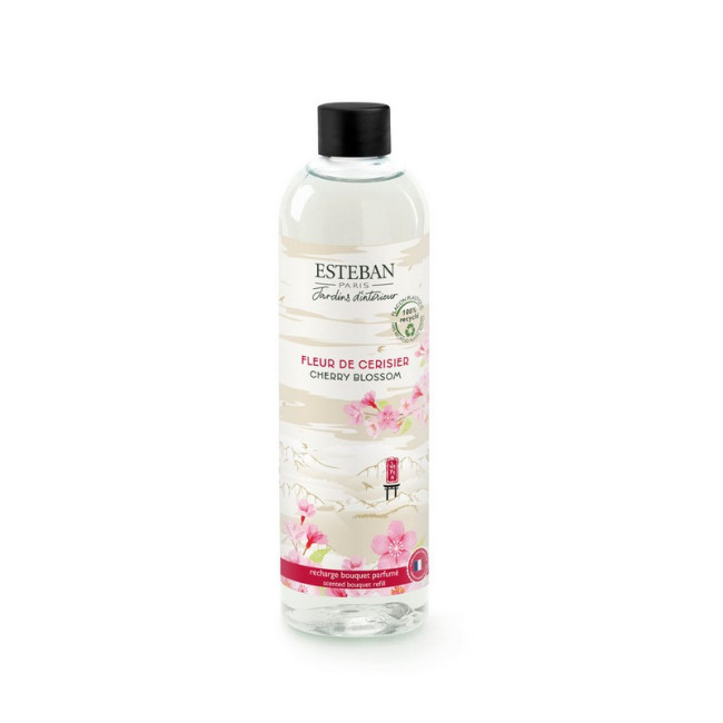 Recharge de bouquet parfumé 250ml Fleur de Cerisier, Estéban