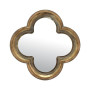 Miroir Trèfle métal doré 66 cm, Emdé