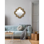 Miroir Design métal doré 69 cm, Emdé