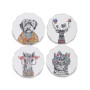 Set de 4 dessous de verres Tipperleyhill, Mikasa