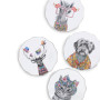 Set de 4 dessous de verres Tipperleyhill, Mikasa