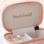 Mini Boîte à Bijoux de Voyage Marie Lin Rose, Maison Scarlett