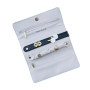 Pochette à bijoux Catherine Cuir Noir, Maison Scarlett