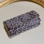 Pochette à bijoux Catherine Velours Léopard, Maison Scarlett