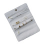 Pochette à bijoux Catherine Moumoute Blanc, Maison Scarlett