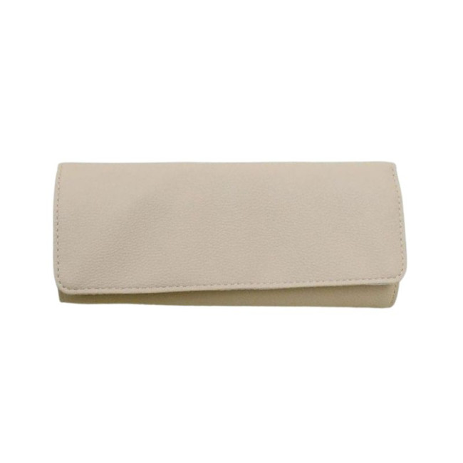 Pochette à bijoux Catherine Cuir Beige, Maison Scarlett