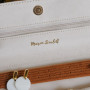 Pochette à bijoux Catherine Velours Côtelé Camel, Maison Scarlett