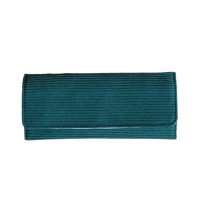 Pochette à bijoux Catherine Velours Côtelé Vert, Maison Scarlett