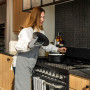 Set 2 gants de cuisine Sherlock Lagarto, Tiseco