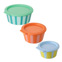 Bol avec couvercle Nora Stripes, Koziol