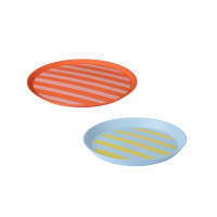 Assiette Nora Stripes, Koziol