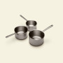 Le Trio de Casseroles Parfaites avec Couvercles, Atma