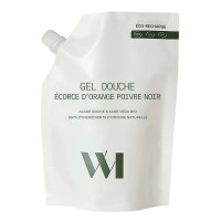 Recharge Gel Douche Ecorce d'Orange/Poivre Noir, What Matters