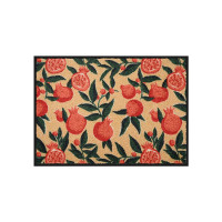 Tapis de Patio Grenade, Derrière la porte