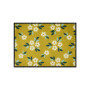Tapis de Patio Fleurs Jaunes, Derrière la porte