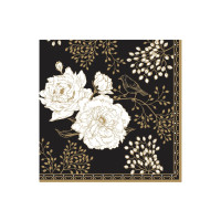 20 serviettes en papier Art Deco & Flowers, Easy Life